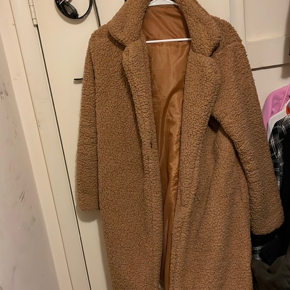 Teddy coat size large